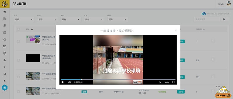 「GRWTH X Tencent Cloud－－教育界雲點播支援計劃」學校巡禮（一） 鳳溪第一小學：一個平台跨境學童家長都用得